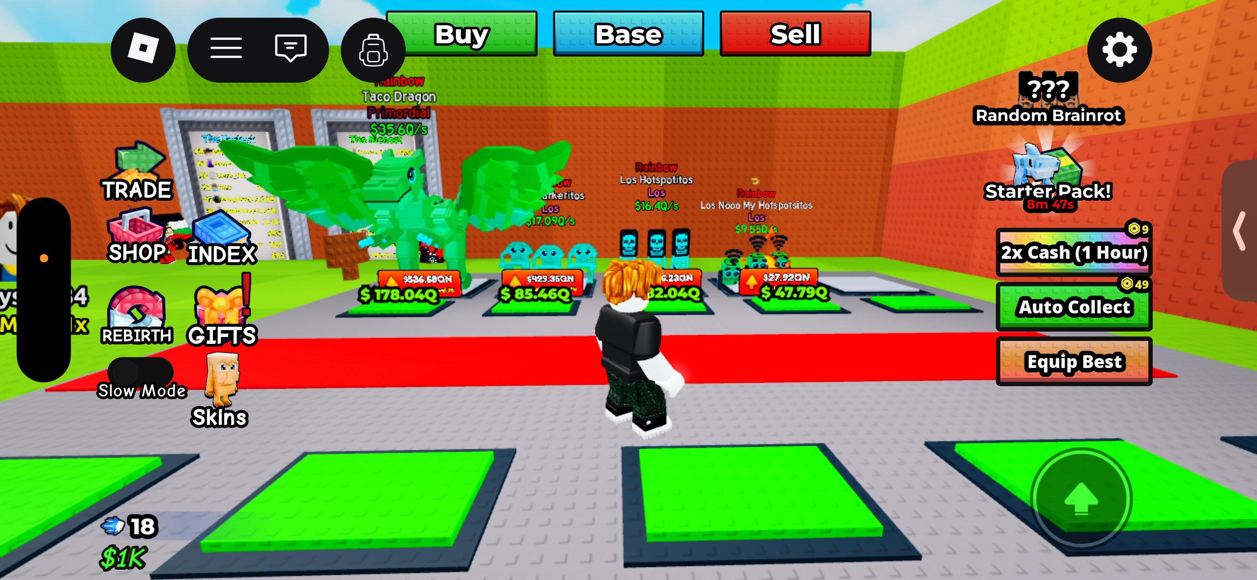 Be a brainrot rainbow pack